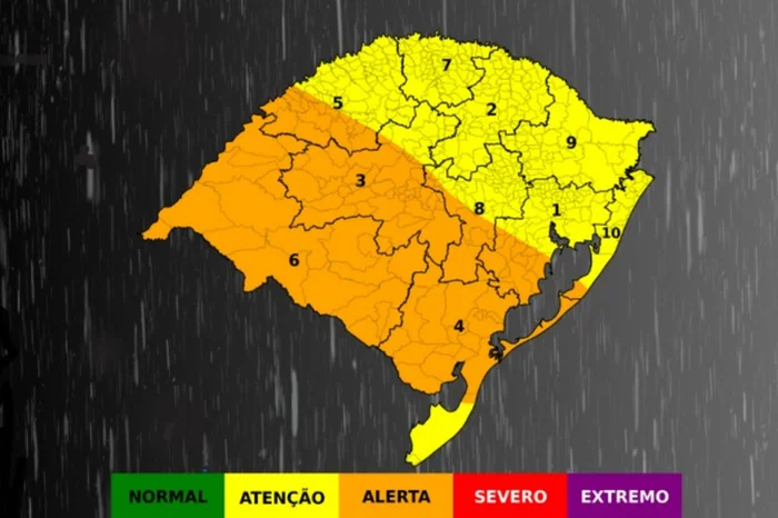 Defesa Civil do RS / Divulgação
