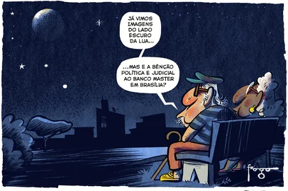 PORTO ALEGRE, RS, BRASIL, 10-04-2026: Charge do Fraga. Foto: Gilmar Fraga/Agência RBS<!-- NICAID(16263716) -->