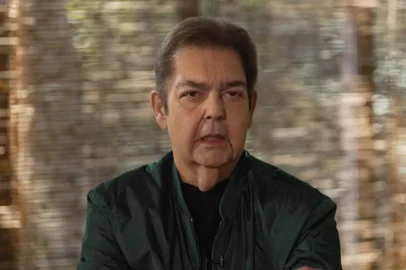 Faustão fala sobre Silvio Santos em entrevista ao Fantástico<!-- NICAID(15843909) -->