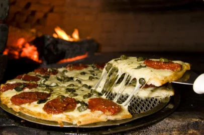 Pizzaria Nono Ludovico, localizada na Avenida Lavras, para o Gastronomia do ZH Petrópolis<!-- NICAID(3010981) -->