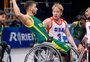 Seleção brasileira masculina de basquete 3x3 em cadeira de rodas sofre duas derrotas na Universíade
