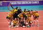 Brasil vence o México e é ouro no vôlei feminino do Pan Júnior