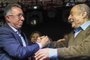 No aniversário de Valdeci, os dois confirmaram a chapa que vai disputar a eleição de 2024 na aliança PT-União Brasil - Foto: Christiano Ercolani/Divulgação<!-- NICAID(15569410) -->