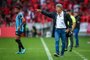 O técnico do Grêmio, Renato Portaluppi, em jogo contra o Inter no Estádio Beira-Rio, válido pelo Brasileirão.<!-- NICAID(15566786) -->