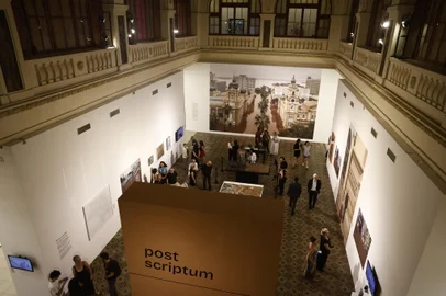 PORTO ALEGRE, RS, BRASIL - 2024.12.06 -  Primeiro museu de arte do RS e o mais importante, o Margs foi severamente alagado pela enchente, tendo 70% do acervo afetado. Ele vai reabrir após sete meses fechado, com uma mostra sobre a enchente. (Foto: André Ávila/ Agência RBS)<!-- NICAID(15930267) -->