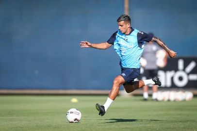 Meia do Grêmio Franco Cristaldo<!-- NICAID(15334163) -->