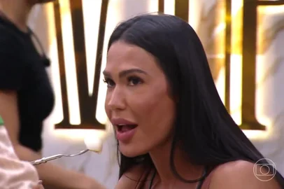 Gracyanne Barbosa come nove ovos no primeiro dia de "BBB 25" e internautas repercutem qual a quantidade ideal<!-- NICAID(15952998) -->