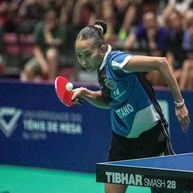 Giulia Takahashi, tênis de mesa