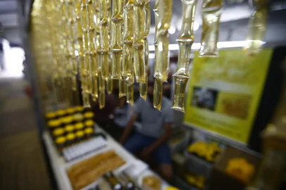 TORRES, RS, BRASIL - 24.02.2022 - Feira da Agricultura Familiar. (Foto: Félix Zucco/Agencia RBS)<!-- NICAID(15025735) -->