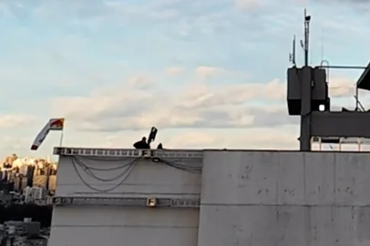 Arquivo Pessoal / Reprodução Em 6 de setembro, drone foi abatido no Centro Administrativo