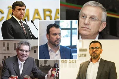 Antônio Cesar Longo , Newton Batasttini , Artur Lemos, Marcos Oderich e Antonio da Luz<!-- NICAID(15626461) -->