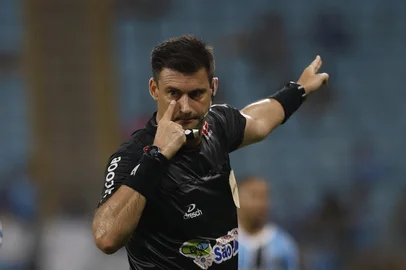 GAUCHÃO  PORTO ALEGRE, RS, BRASIL, 22-02-2025 - Grêmio e Juventude se enfrentam pelo jogo de ida da semifinal do Campeonato Gaúcho 2025, na Arena, em Porto Alegre. Jonathan Benkenstein Pinheiro. Foto: Mateus Bruxel / Agência RBS<!-- NICAID(15982098) -->