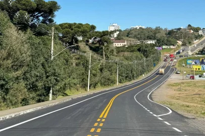 Revitalização da Estrada dos Romeiros, em Farroupilha, é concluída <!-- NICAID(15846303) -->