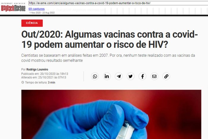 WayBack Machine / Reprodução WayBack Machine / Reprodução