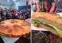 "Maior do Brasil", xis salada gigante alimenta 2 mil pessoas na Expointer