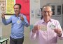 Candidatos à prefeitura de Canoas, Airton Souza e Jairo Jorge cumprem agenda na Capital