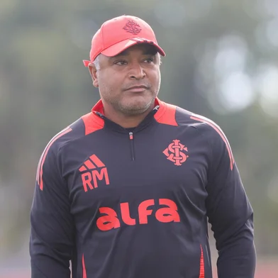 Roger Machado em treino do Inter<!-- NICAID(16092906) -->