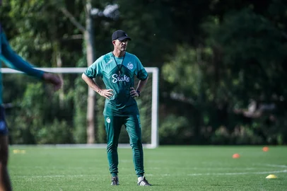 Juventude iniciou a pré-temporada para 2026 no dia 26 de dezembro, com treinamentos no CT alviverde, sob o comando de Maurício Barbieri<!-- NICAID(16194396) -->