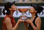 Hsieh Su-wei e Wang Xinyu vencem torneio de duplas femininas de Roland Garros