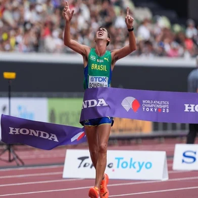 Caio Bonfim, atletismo