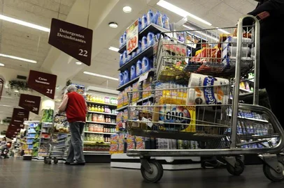 Aumento no consumo de produtos. Supermercado Zaffari Bourbon.