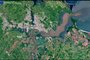 Satélite europeu registra inundação em Porto Alegre, veja imagem<!-- NICAID(15608082) -->