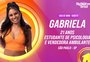 Quem é Gabriela, estudante de Psicologia candidata ao "BBB 26" 