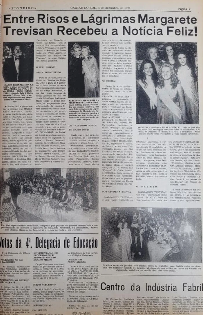 Jornal Pioneiro / Reprodução Jornal Pioneiro / Reprodução