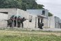 15/02/2024 - RIO DE JANEIRO, RJ, BRASIL - Marinha promove curso para jornalistas em áreas de guerra. FOTO: RODRIGO LOPES, AGÊNCIA RBS<!-- NICAID(15706279) -->