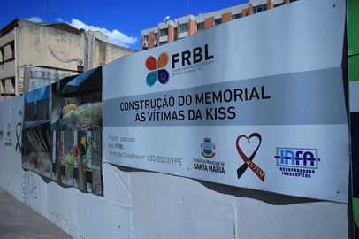 Obras do Memorial da Boate Kiss em Santa Maria<!-- NICAID(15959261) -->