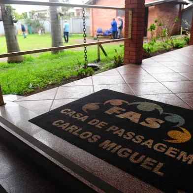 CAXIAS DO SUL, RS, BRASIL, 16/08/2022. A reportagem foi até a Casa São Miguel para falar com pessoas que foram assistidas no local e que recomeçaram suas vidas. (Bruno Todeschini/Agência RBS)<!-- NICAID(15177033) -->