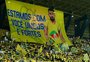 VÍDEO: Al-Nassr exibe bandeirão com mensagem de apoio ao RS
