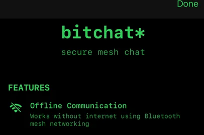 Bichat, o novo aplicativo que promete conversas e mensagens sem o acesso à internet.<!-- NICAID(16076145) -->