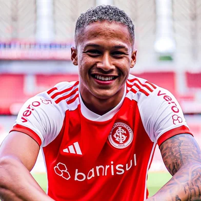 Vitinho, atacante do Inter<!-- NICAID(15951659) -->