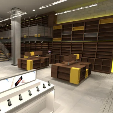 Loja da Livraria Saraiva em Nova Iguaçu-RJ.<!-- NICAID(12436053) -->