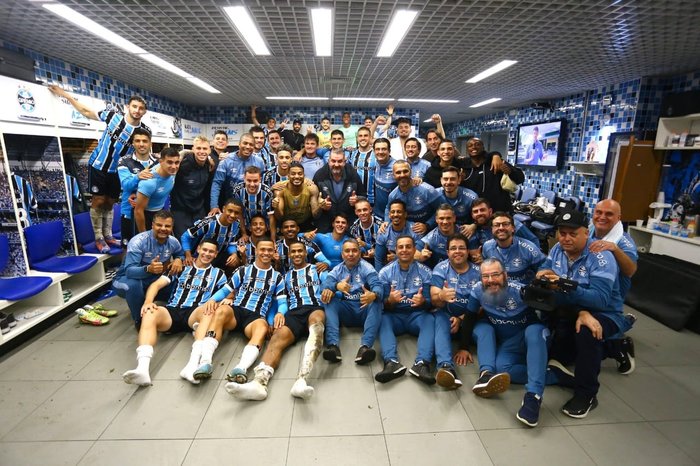 Reprodução / Twitter / Grêmio