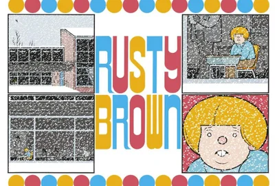 Rusty Brown, de Chris Ware, editado pela Quadrinhos na Cia. (2021)<!-- NICAID(15002804) -->