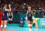 Com sobras, Brasil bate a Argentina e segue invicto no vôlei feminino do Pan