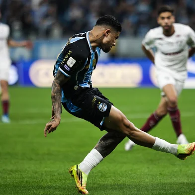 PORTO ALEGRE, RS, BRASIL, 26-07-2026: Grêmio x Fluminense em duelo válido  pela  20ª rodada do Campeonato Brasileiro. Na foto, o jogador do Grêmio, Diego Caito. Foto: Renan Mattos / Grupo RBS<!-- NICAID(16334472) -->
