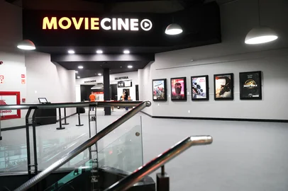 Porto Alegre, RS, Brasil Cinema do Lindóia Shopping reabre após dez anos com a marca Movie Cine.Fotos Jonathan Heckler<!-- NICAID(16038062) -->