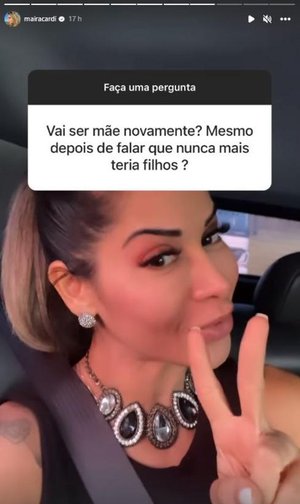 @mairacardi Instagram / Reprodução