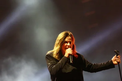 PORTO ALEGRE, RS, BRASIL - 30-04-2015 - Festival Monsters Rock no Estádio do Zequinha. Na imagem de Ozzy Osbourne.(FOTO: CARLOS MACEDO/AGÊNCIA RBS)<!-- NICAID(11378397) -->