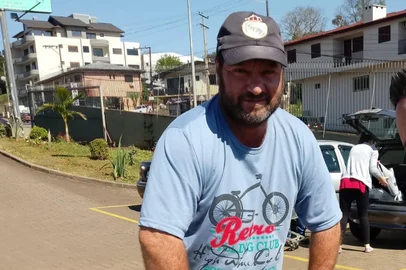 Nilva Fátima da Rosa / Arquivo Pessoal "Muito trabalhador e rodeado de amigos": quem era o homem que morreu após cair de telhado em Pejuçara <!-- NICAID(16382076) -->