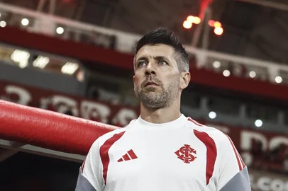 Duda Fortes / Agencia RBS PORTO ALEGRE, RS, BRASIL, 12-02-2026: Internacional e Palmeiras pela terceira rodada do Brasileirão 2026. Fotos: Duda Fortes/Agencia RBS<!-- NICAID(16224707) -->