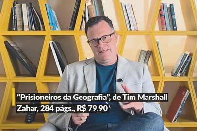Rodrigo Lopes indica Prisioneiros da Geografia, de Tim Marshall, na seção O que Estou Lendo.<!-- NICAID(16192431) -->