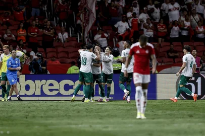 PORTO ALEGRE, RS, BRASIL, 12-02-2026: Internacional e Palmeiras pela terceira rodada do Brasileirão 2026. Fotos: Duda Fortes/Agencia RBS<!-- NICAID(16224824) -->