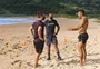 Mirando vaga na Copa, Pinares treinou nas férias, em Garopaba, antes de se apresentar à seleção chilena