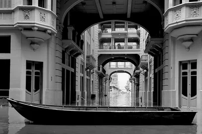 Porto Aelgre, maio de 2024. Fotografia do arquiteto Bruno Diniz integra a mostra "Caminho das águas" no Instituto dos Arquitetos do Brasil, em Porto Alegre. <!-- NICAID(16295002) -->