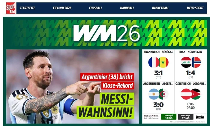 Sport Bild / Reprodução