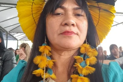 A nova coordenadora regional da Funai no Rio Grande do Sul é a caingangue Maria Inês de Freitas